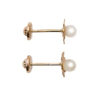 Cercei aur margarete & perlute