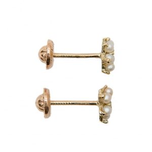 Cercei rozeta din aur