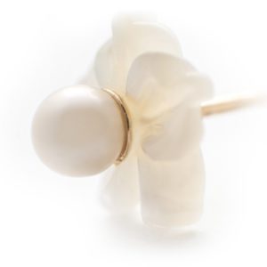 Cercei aur sidef & perle