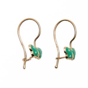 Cercei fluturasi din aur