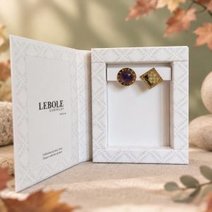 Cercei argint Lebole