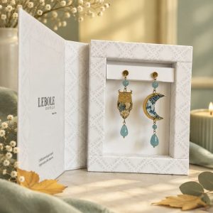Cercei argint Lebole